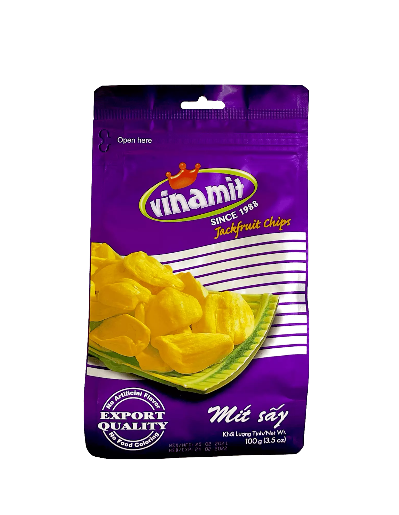 Jackfruit Chips 100g Vinamit Vietnam