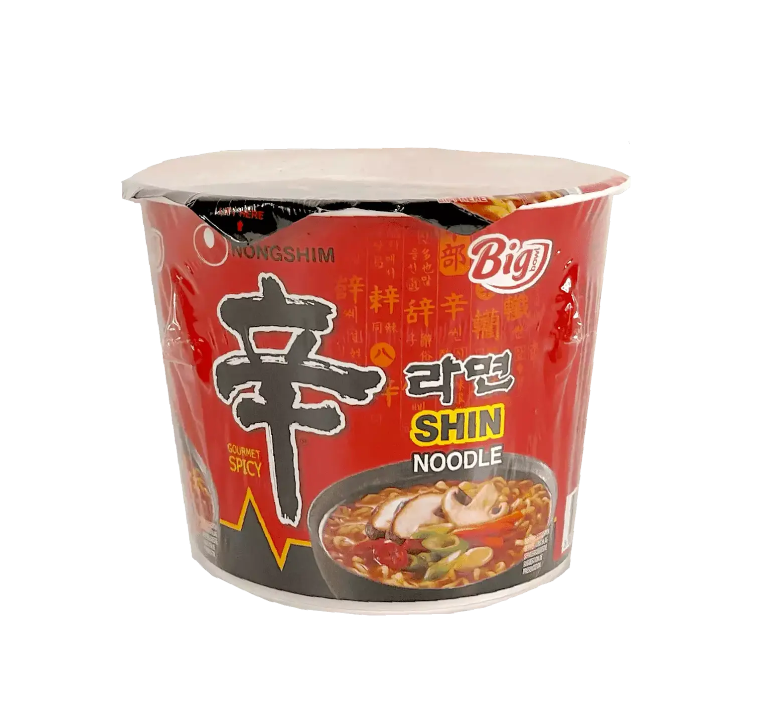 Instant Noodles Bowl Shin 114g Nongshim Korea