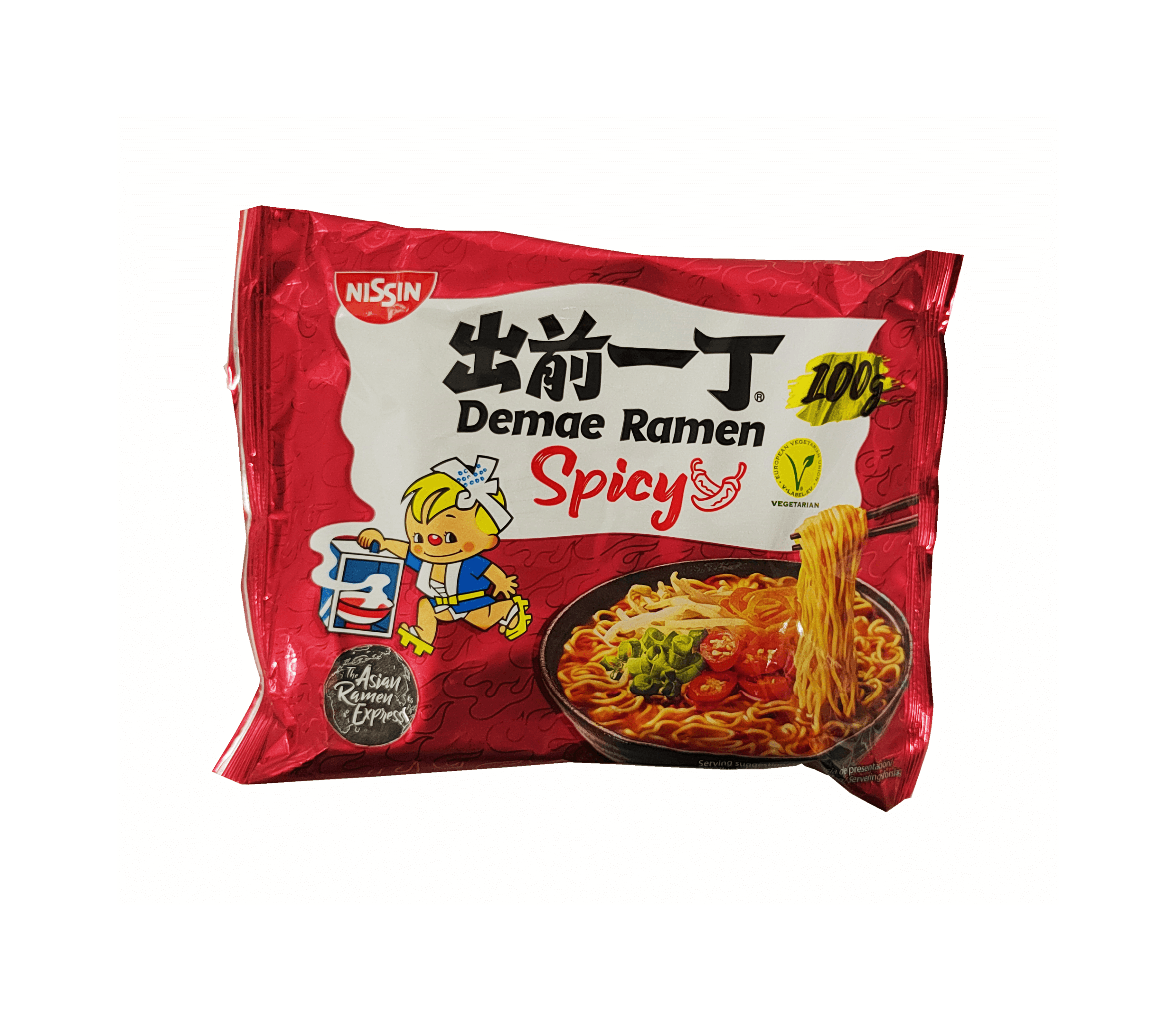 Instant Noodles Spicy Flavor 100g Nissin Japan