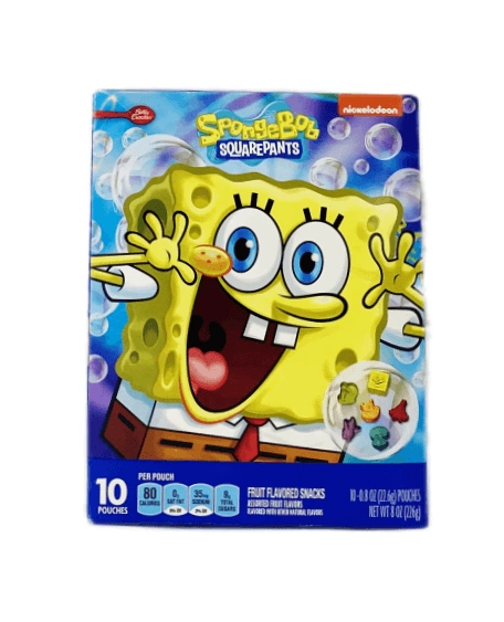 Cereals Fruit Snack Spongebob 226g General Mills USA