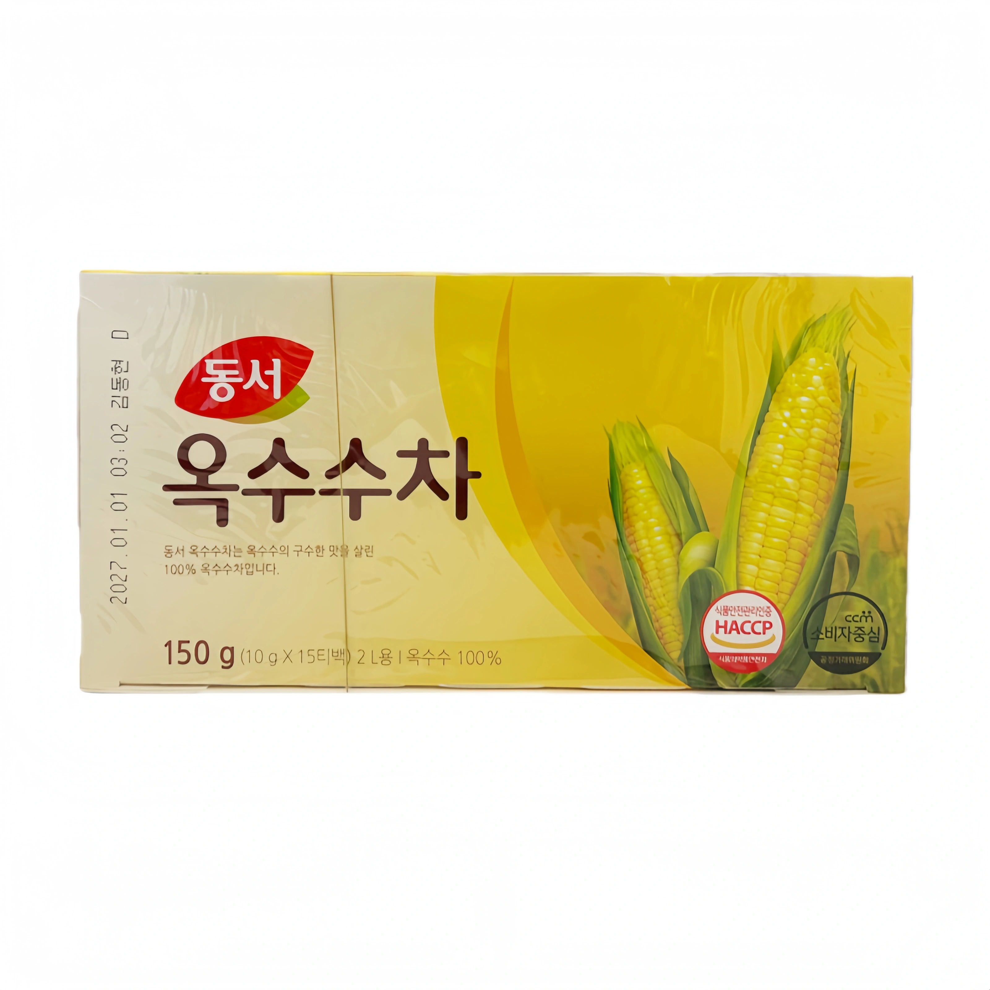 Pong Tea Corn Tea 10g*15/Box Dongsuh Korea