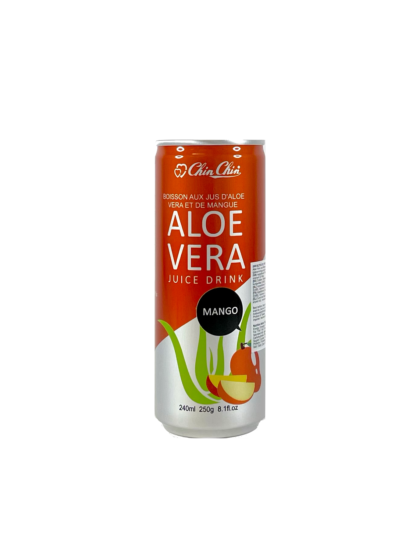 Aloe Vera Mango Juice Dryck 240ml Chin Chin Taiwan