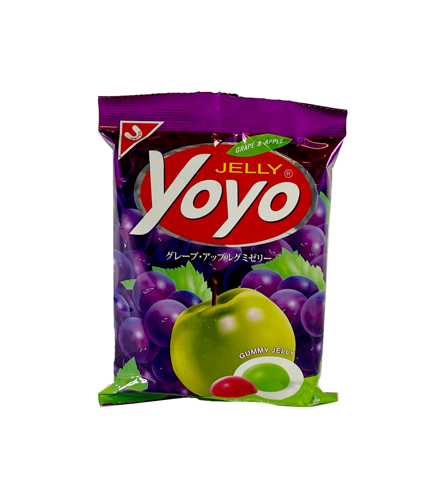 Jelly Vindruva/Äpple Smak 80g Yoyo Thailand