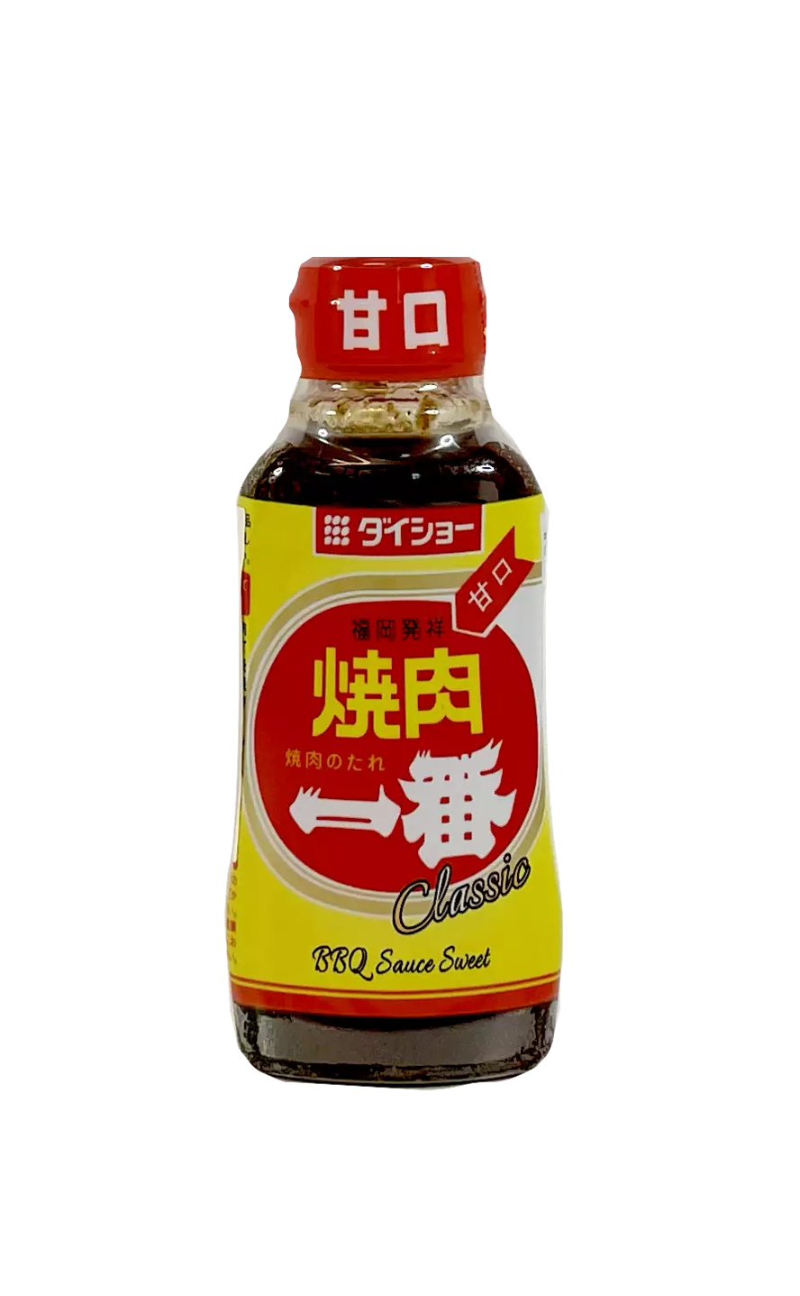 BBQ Sauce With Classic Sweet Flavour 240g DAISHO Japan