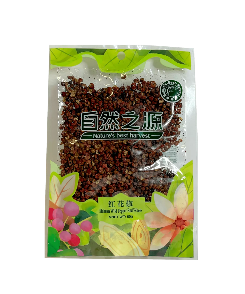 Sichuan Wild Pepper Red Whole 50g NBH