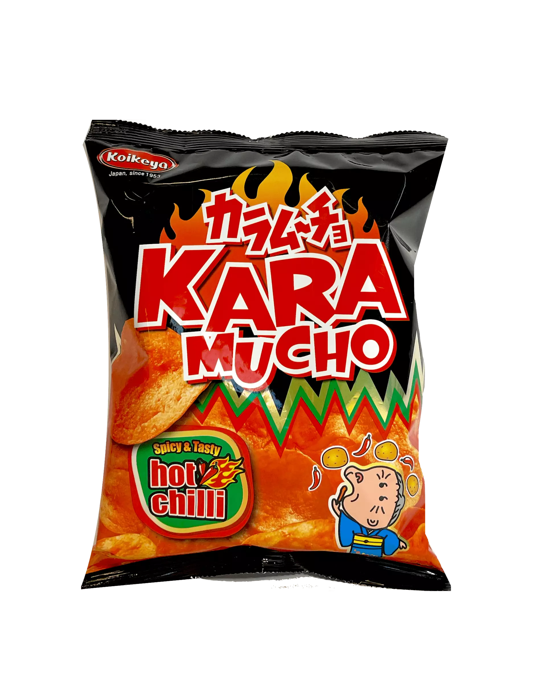 脆薯片 Karamucho 香辣風味 60g Koikeya 日本