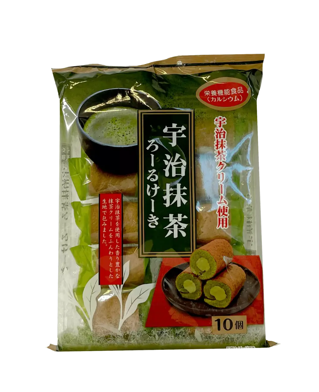 Mini Rolls Cake With Matcha Flavour 170g Yamauchi Japan