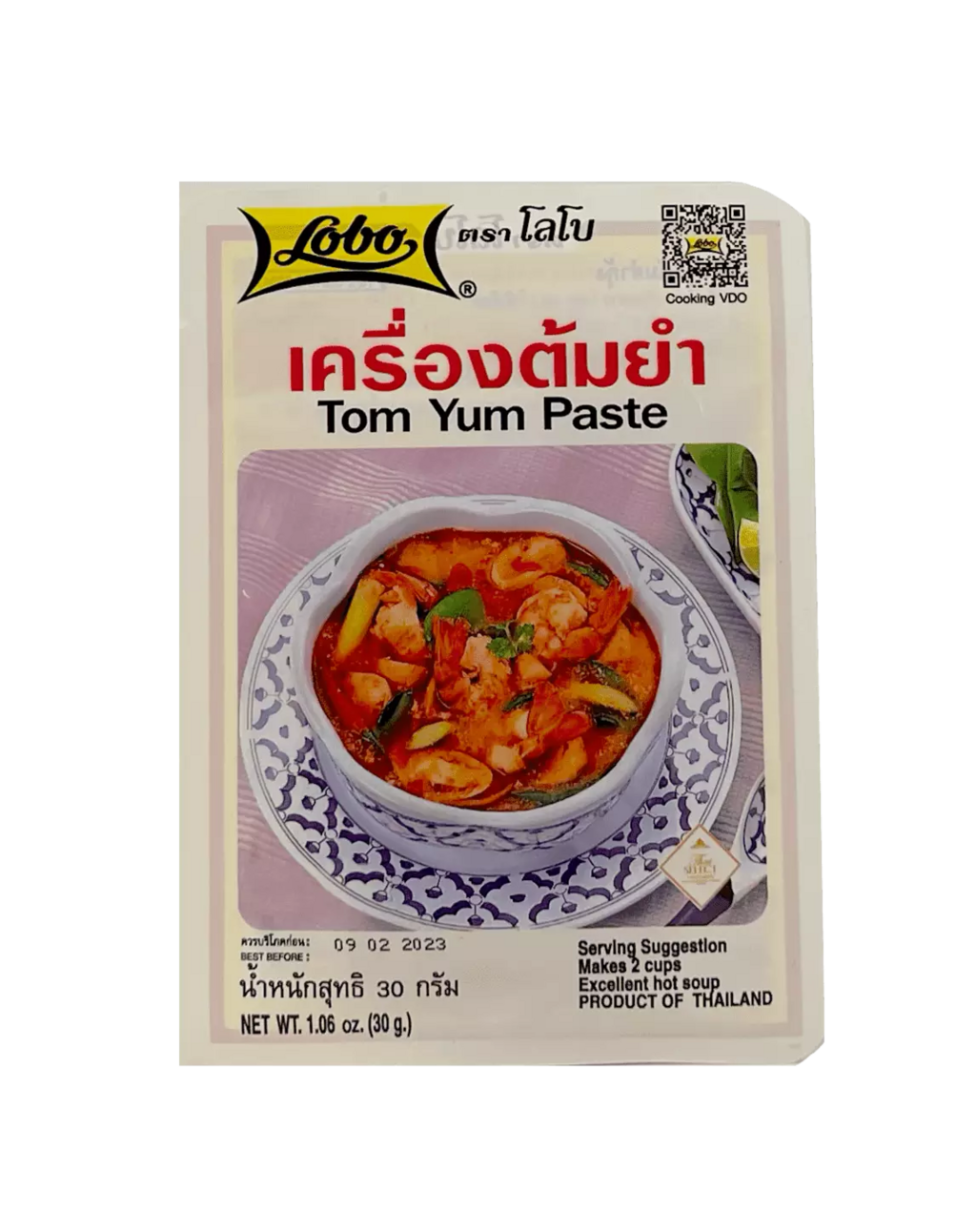 Tom Yum Paste 30g Lobo Thailand