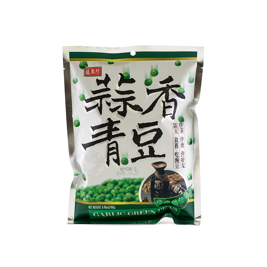 Green Peas Garlic 240g Sheng Xiang Zhen Taiwan