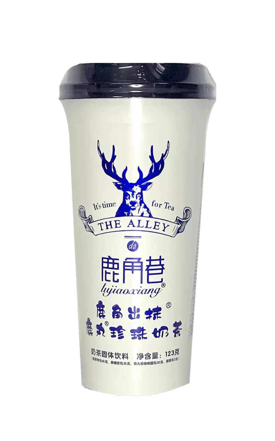 Instant Bubble Milk Tea With Matcha Flavour 123g LJX China