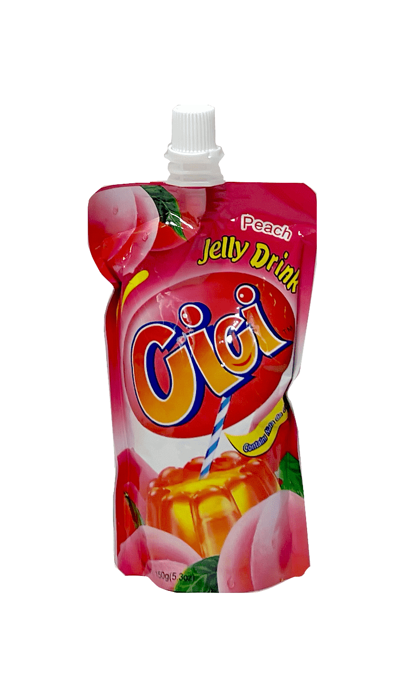 Dryck Jelly Persika Smak 150g XZL Kina