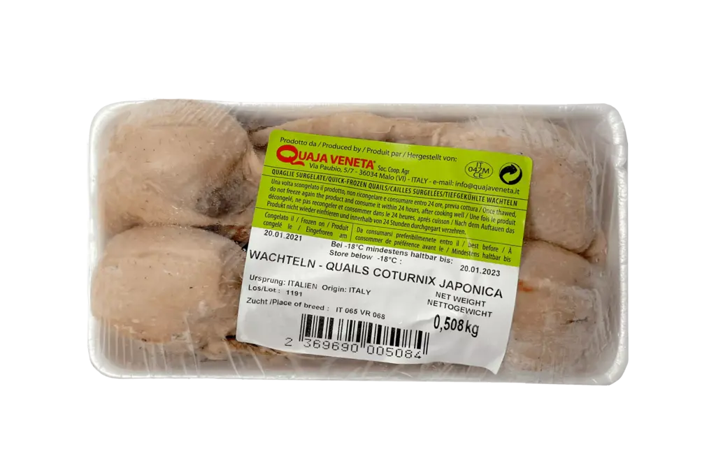 Fryst Vaktlar 4st/Förp France