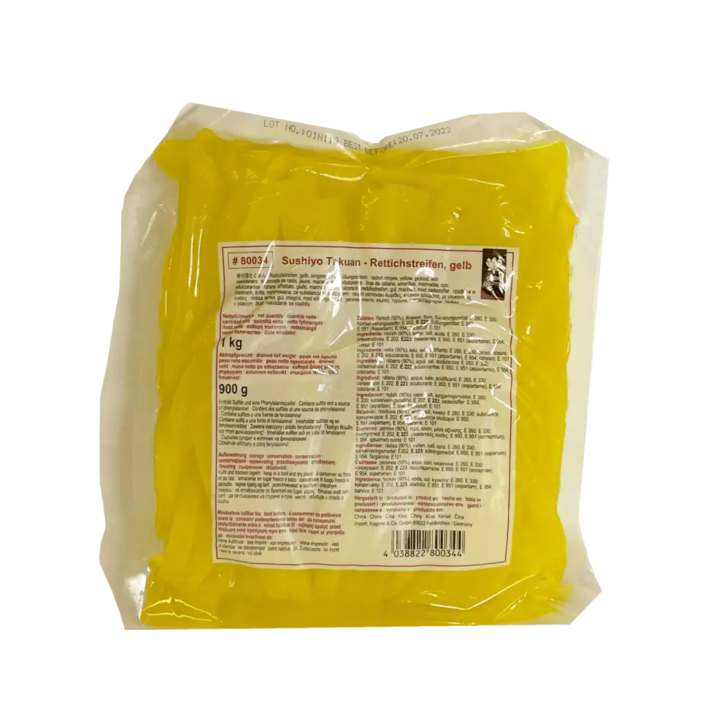 Pickled Radish Sticks Takuan 1kg China