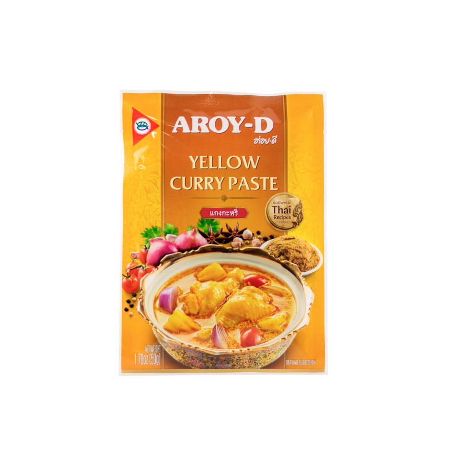 Gul Currypasta 50g Aroy-D Thailand
