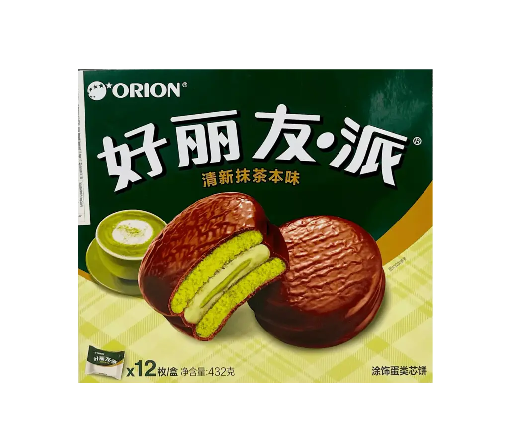 好丽友 清新抹茶本派 432g ORION 中国