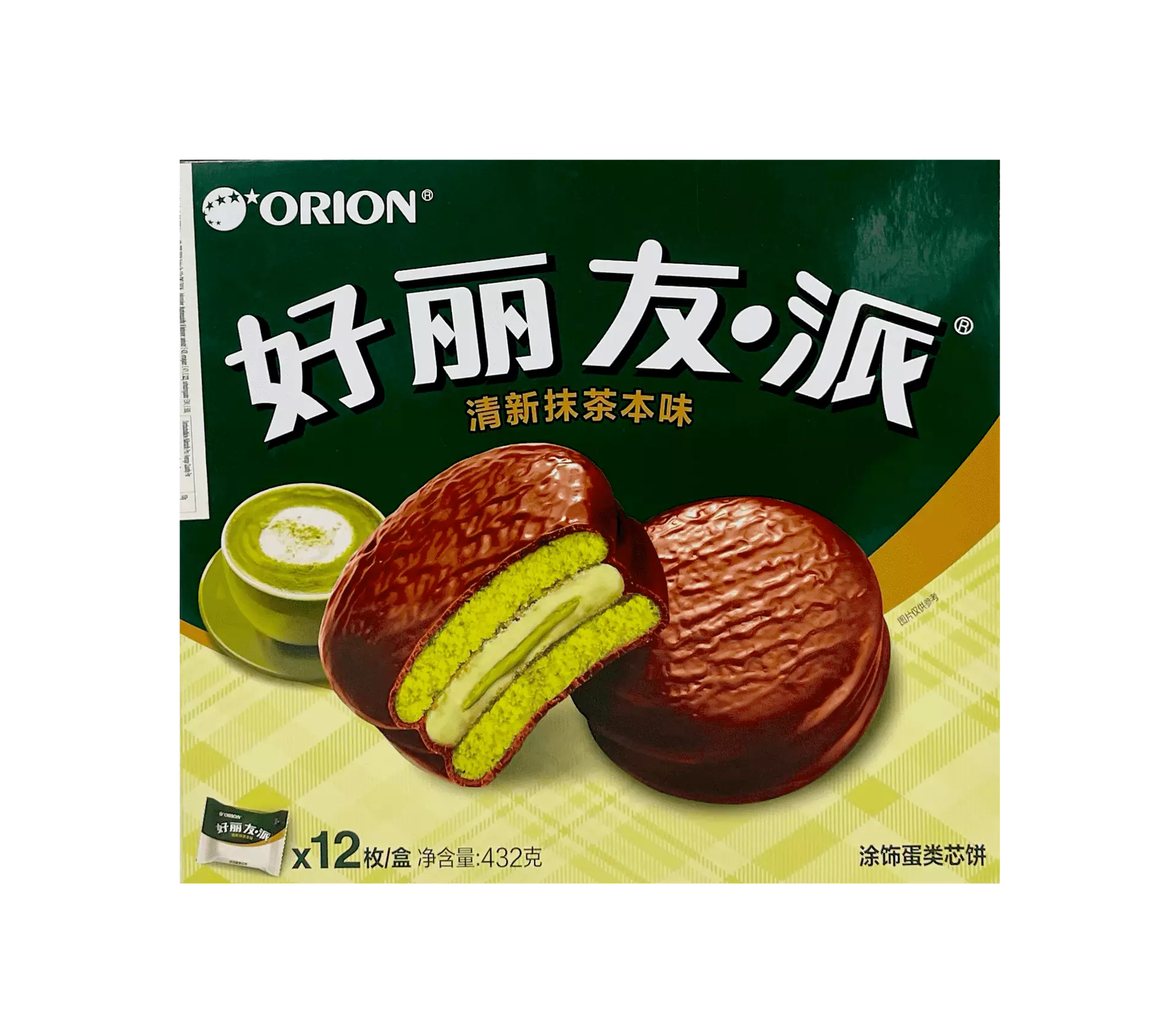 Matcha Pie 432g ORION China