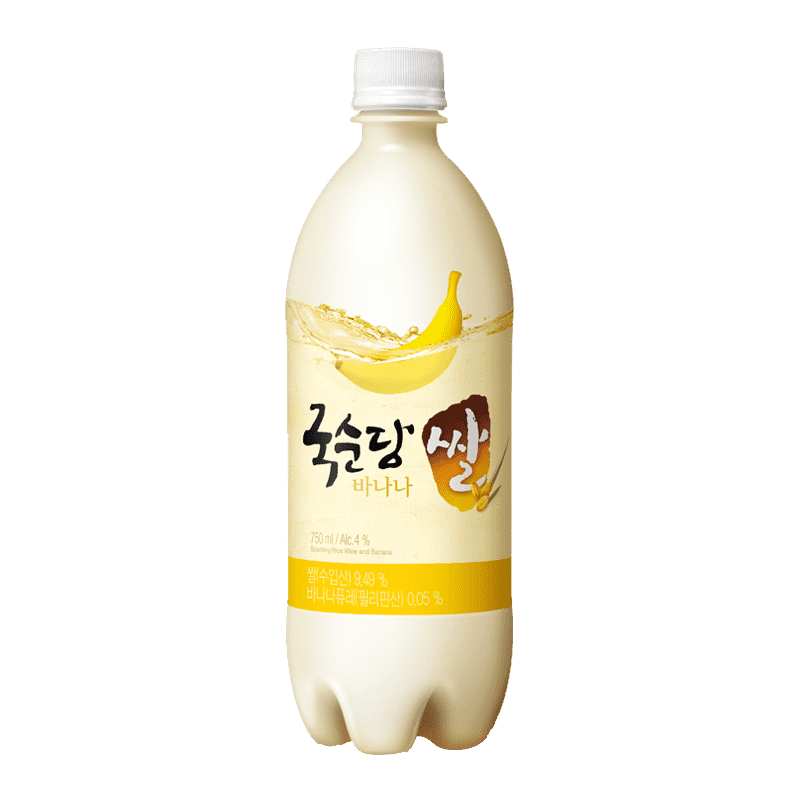 Ris Makgeolli Alc 4% Banana 750ml Kooksoondang Korea