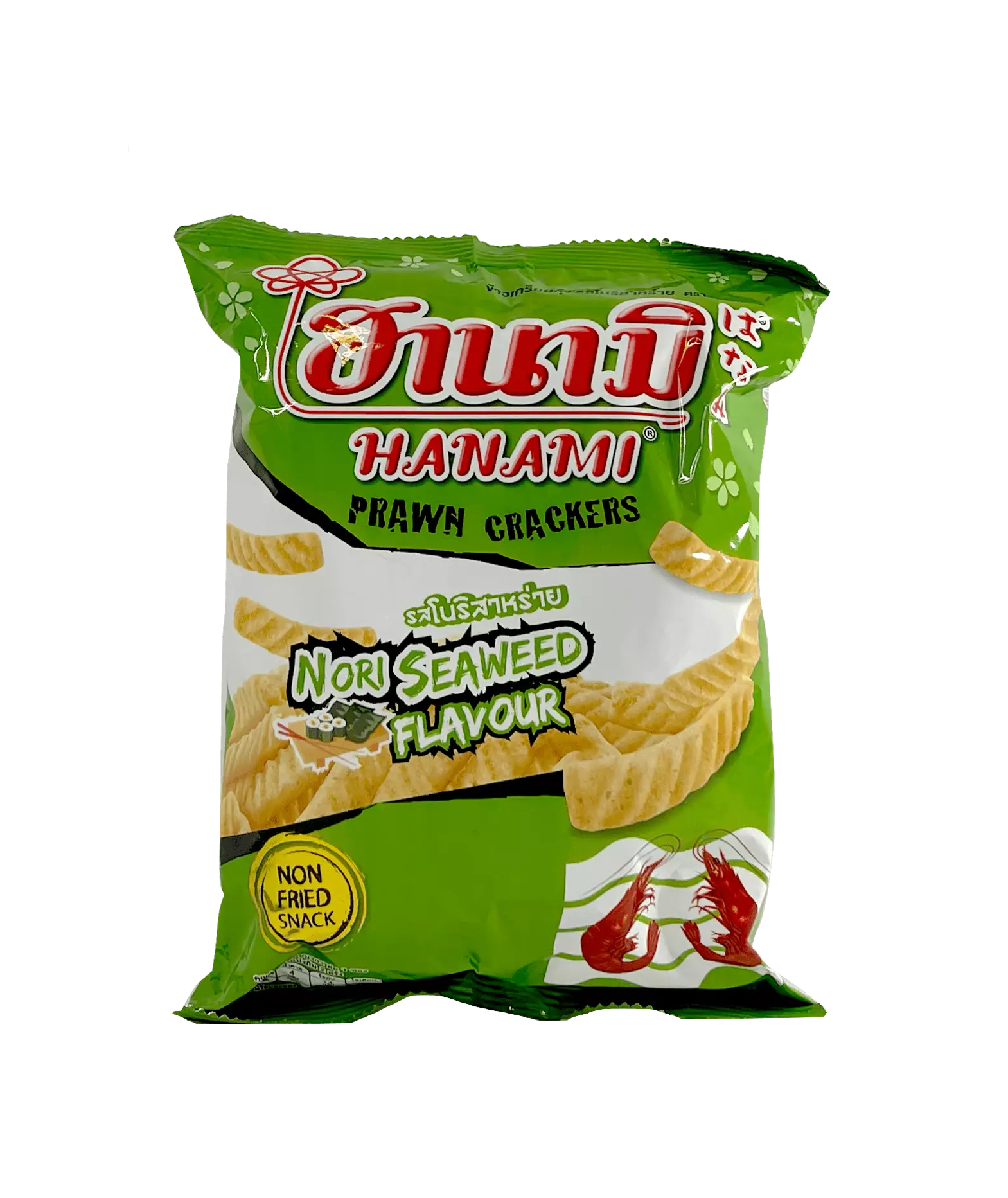 Cracker Shrimp Nori Seaweed Flavor 60g Hanami Thailand