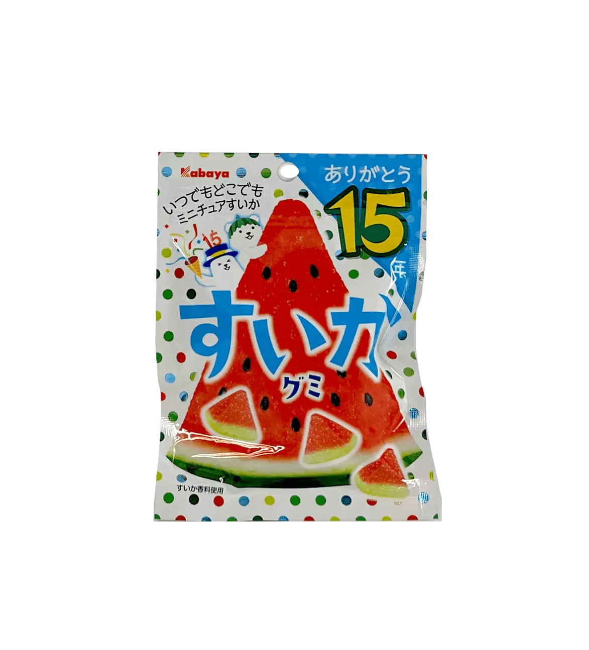 Gummy Candy with Watermelon Flavour 50g Kabay Japan