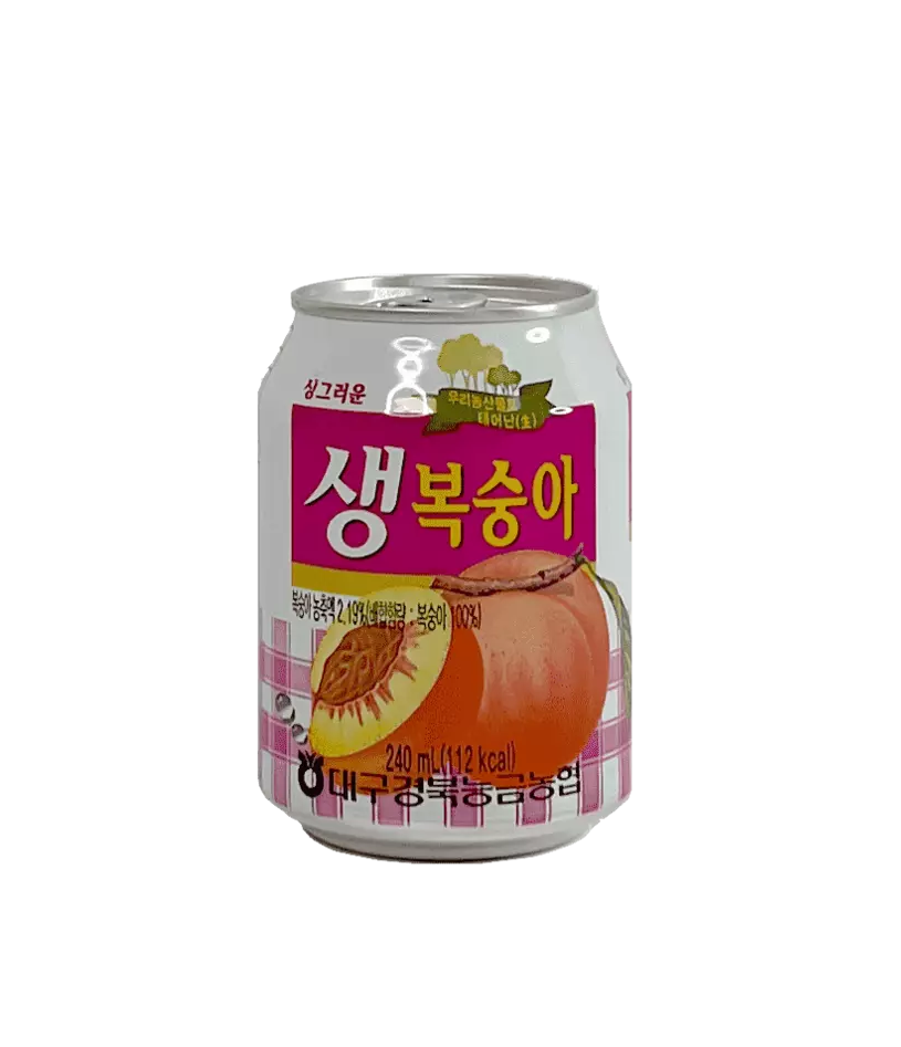 Dryck Juice Med Persika Smak 240ml NH Korea