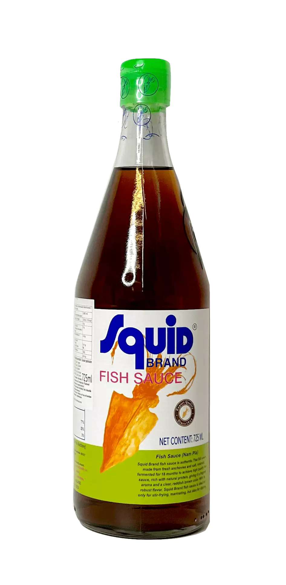 Fisksås i Glasflaska 725ml Squid Thailand