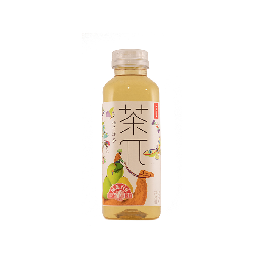 Best Before: 2023.04.28 Grapefruit Tea / Green Tea 500ml NFS China