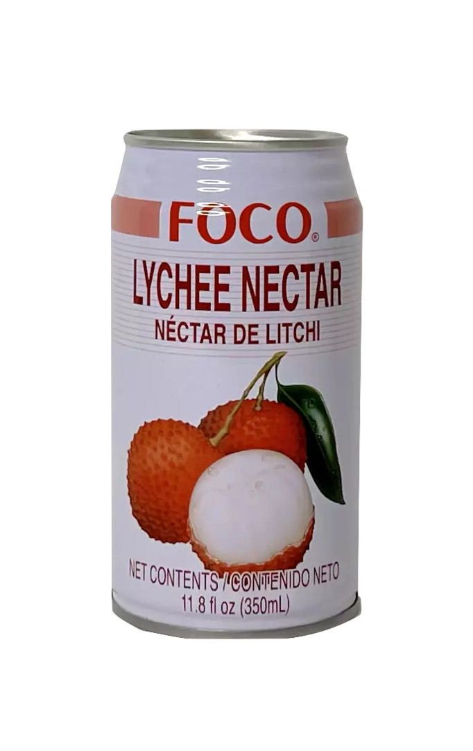 Dryck Lychee Nectar 350ml Foco Thailand