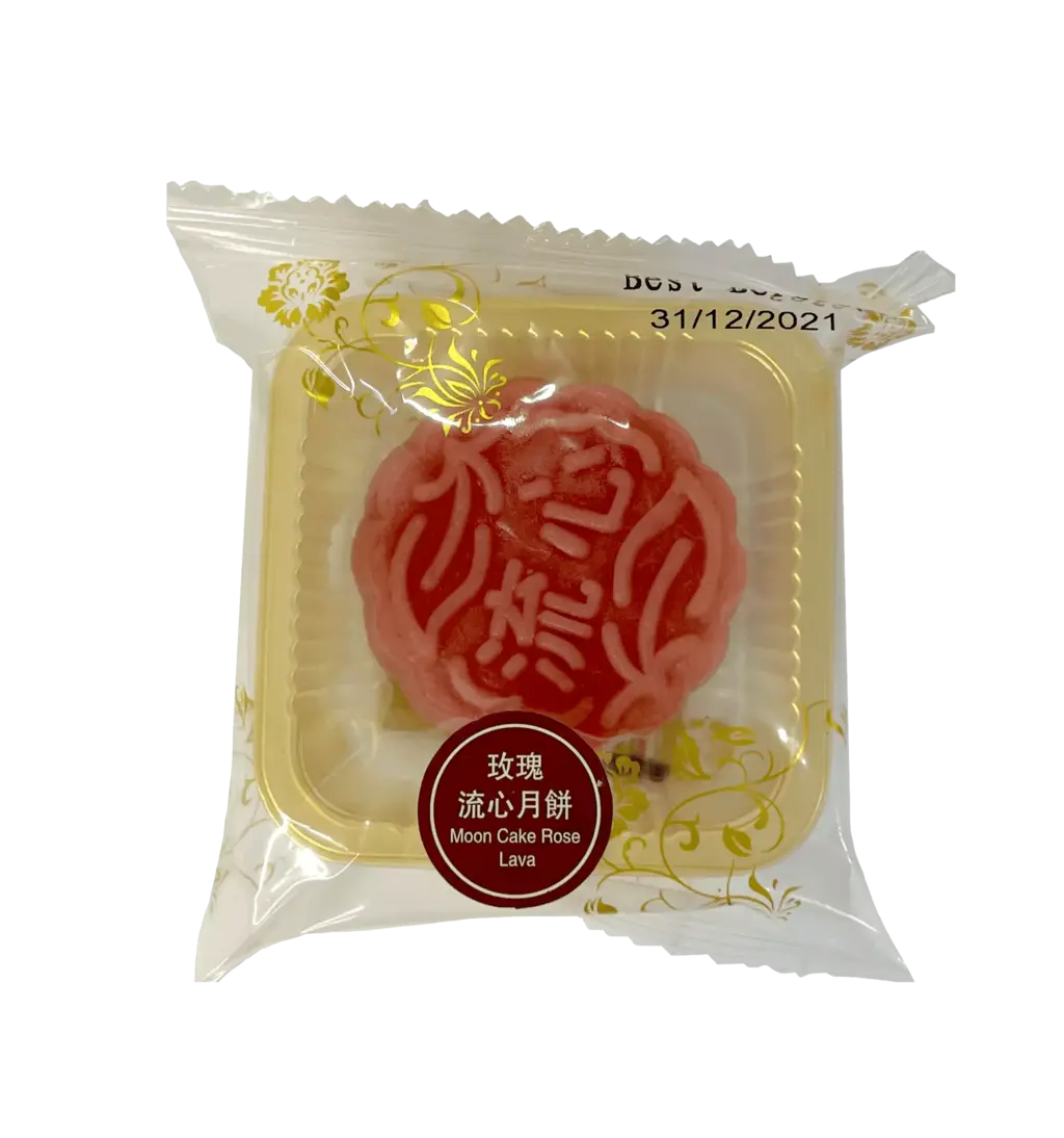 流心月饼 玫瑰口味 45g 月伴皇庭 中国