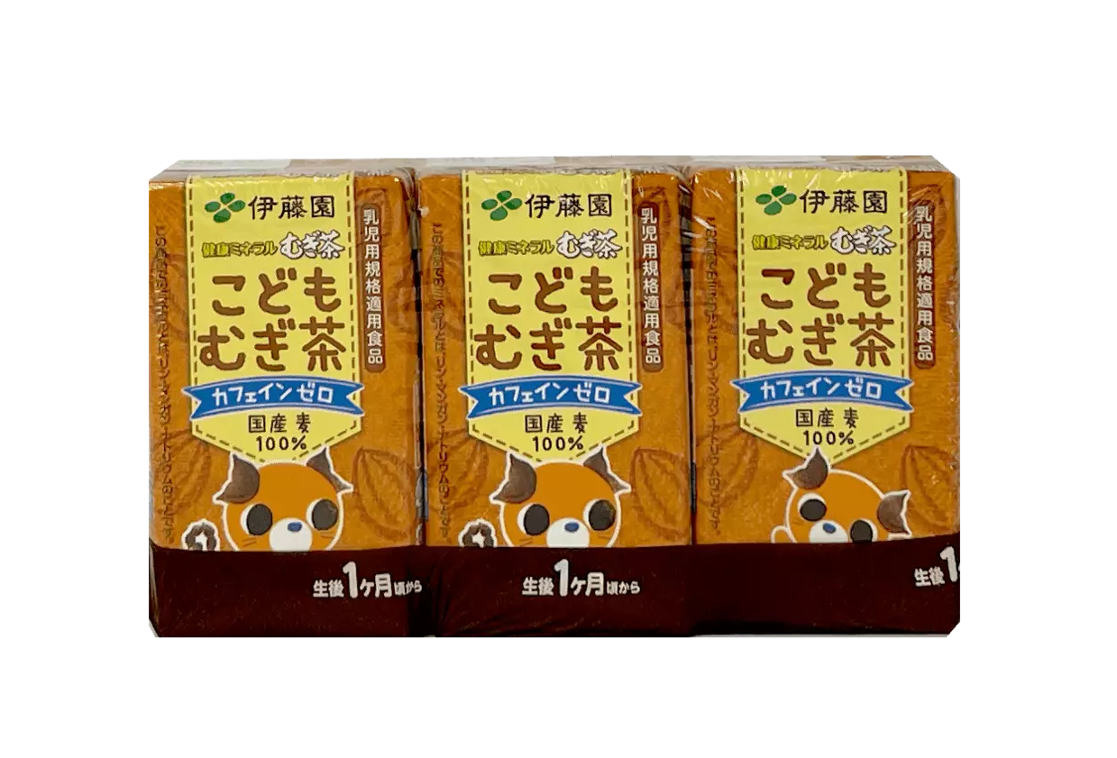 Dryck Mugi Barley Te 125mlx3st/Förp Itouen Kids Japan