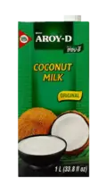 Coconut milk UHT 1000ml Aroy-D Thailand