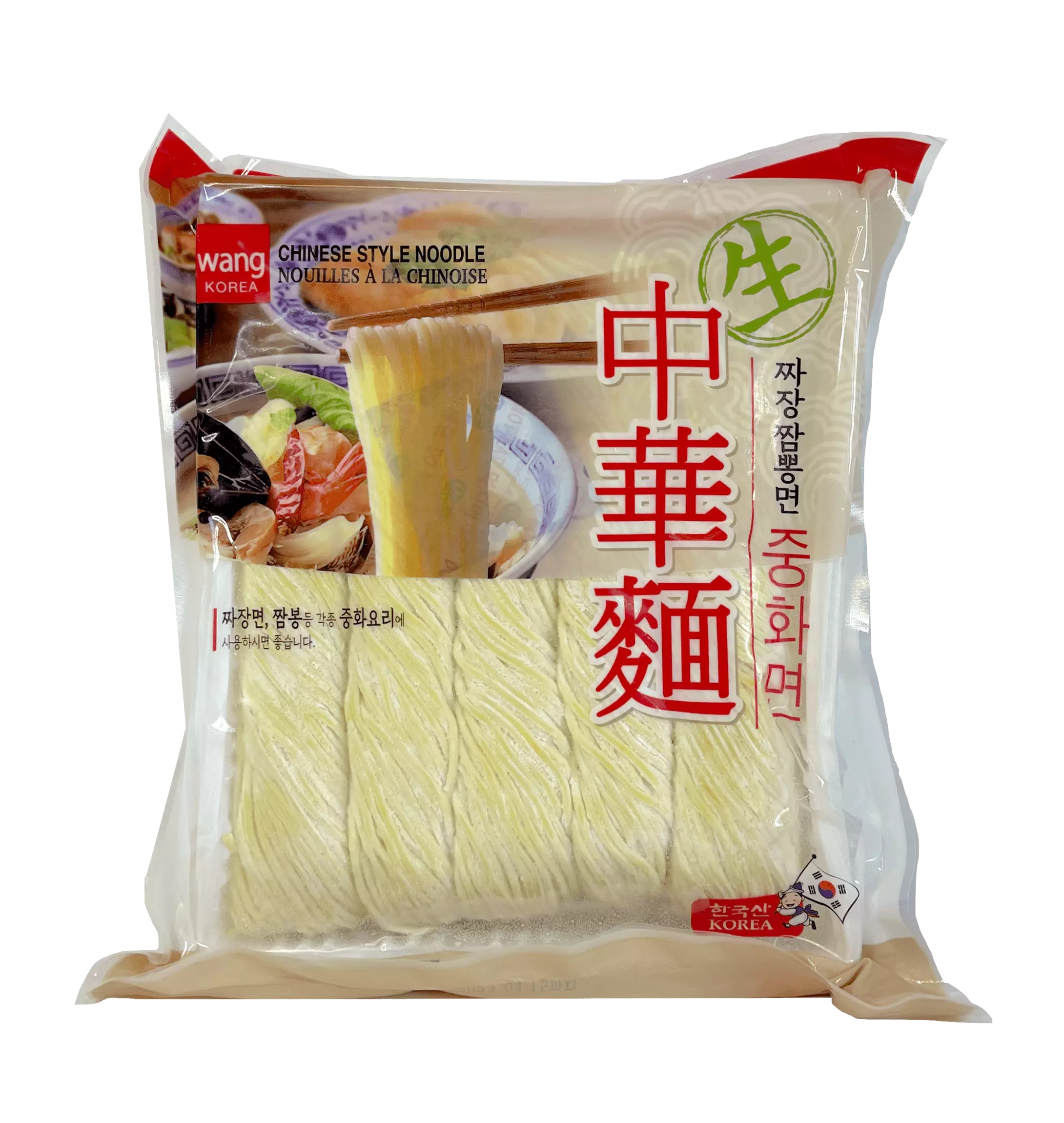 Nudlar Chinese Style Fryst 1kg Wang Korea