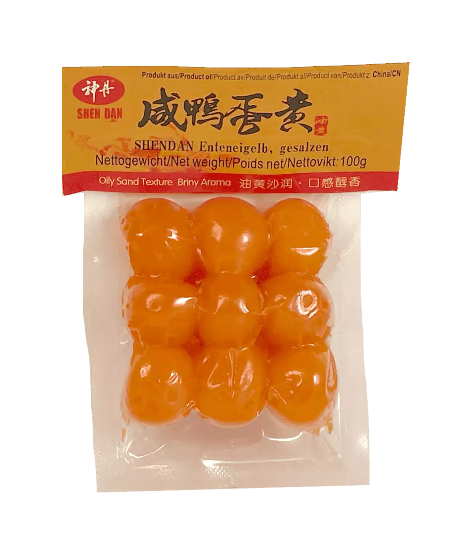 Salted Duck Egg Yolk Frozen 100g Shen Dan China