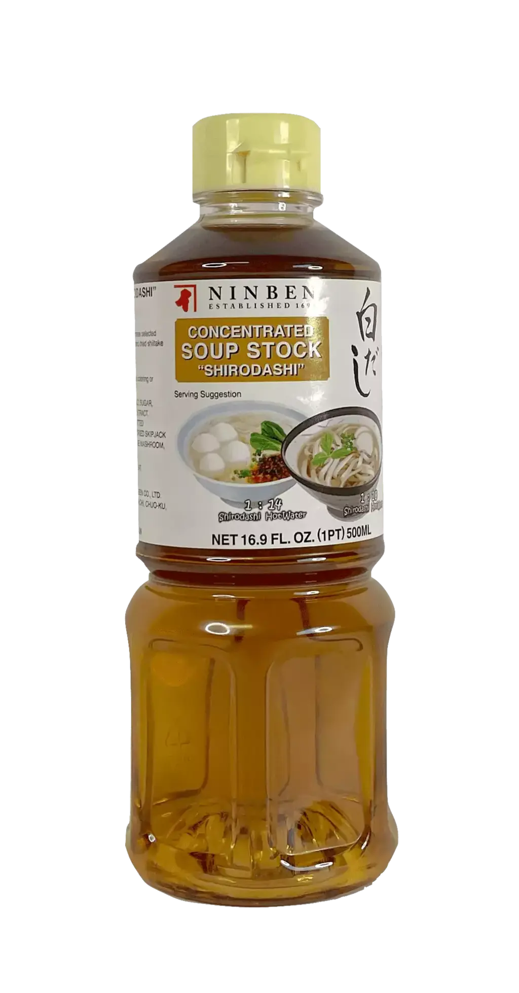 浓缩高汤 Shirodashi 500ml Ninben 日本