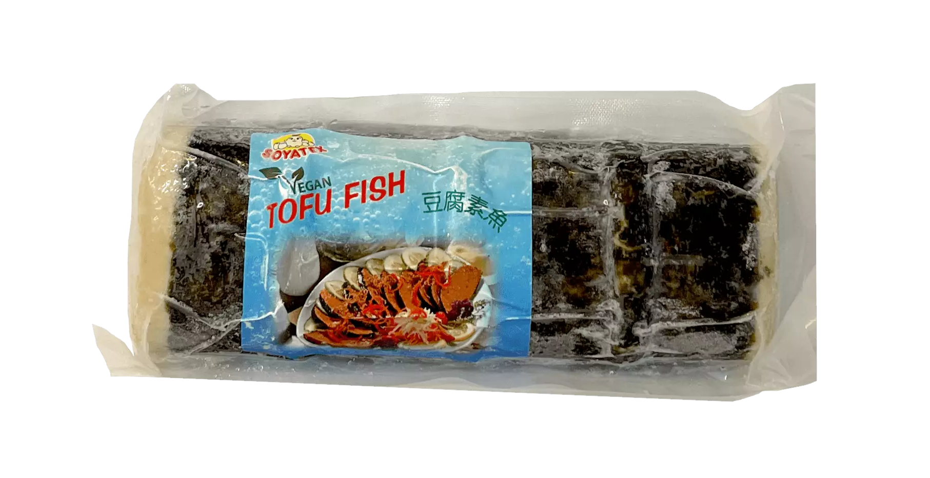 Vegan Tofu Fisk Fryst 480g Soyatex Malaysia