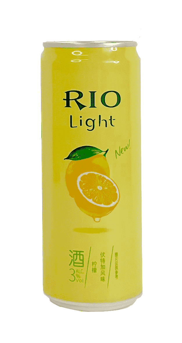 Drink Cocktail Light Lemon/Vodka Flavour 3% 330ml Rio