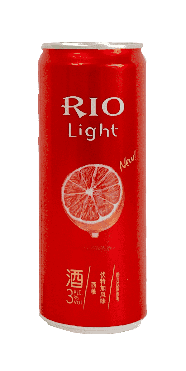 Drink Cocktail Light Grapefruit/Vodka Flavour 3% 330ml Rio
