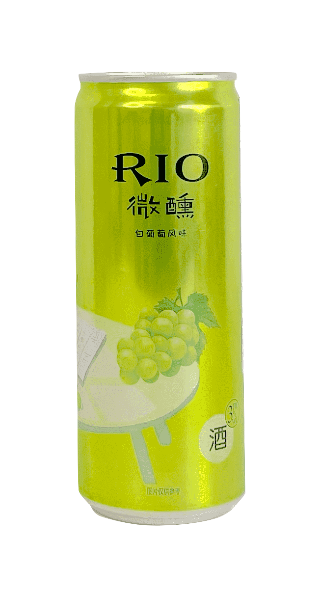 微醺 3度 美好生活系列白葡萄 风味伏特鸡尾酒 330ml Rio