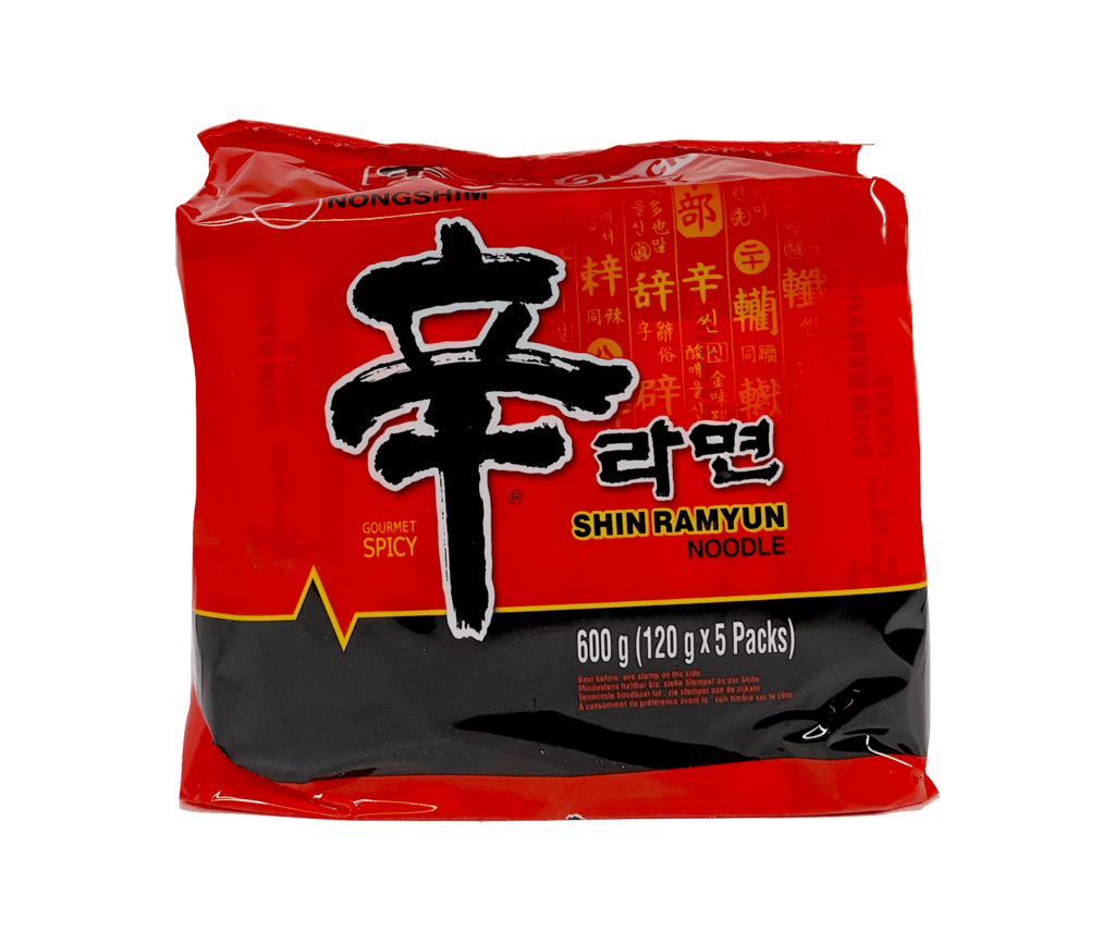 Instant Noodles Stark Shin Ramyun 120gx5pcs / Pack Nongshim Korea