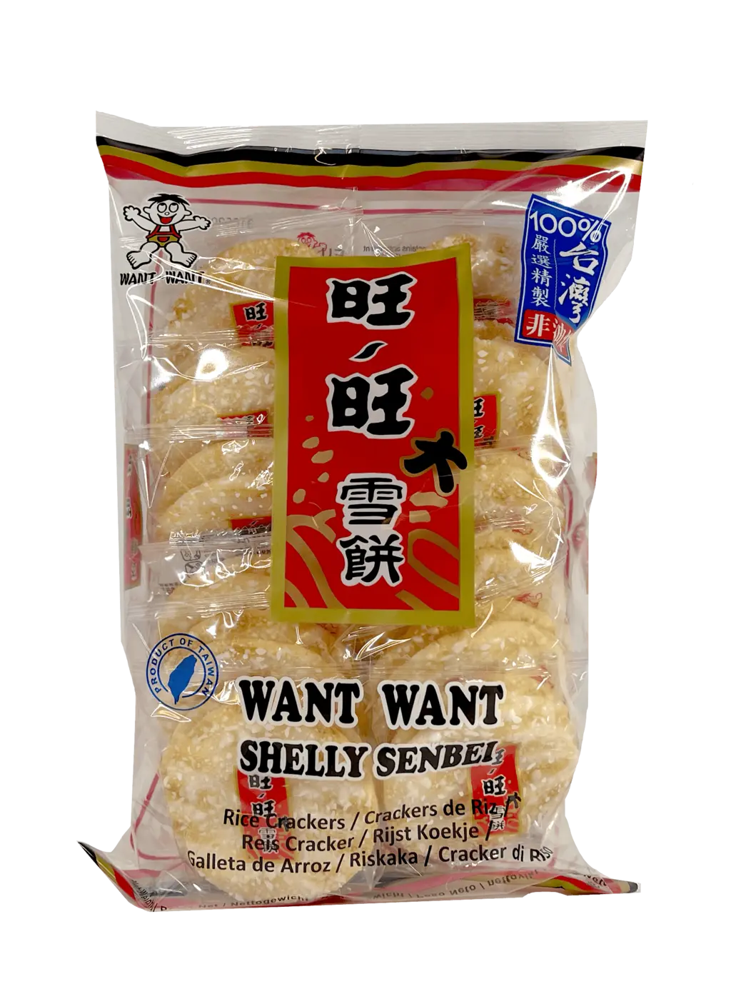 Rice Cakes Shelly Snow 150g Want Want Taiwan