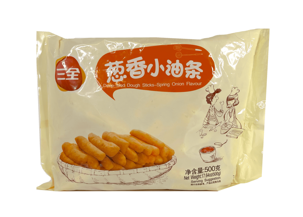 Deep-fried Dough Sticks With Spring Onion Flavour Frozen 500g SQ China