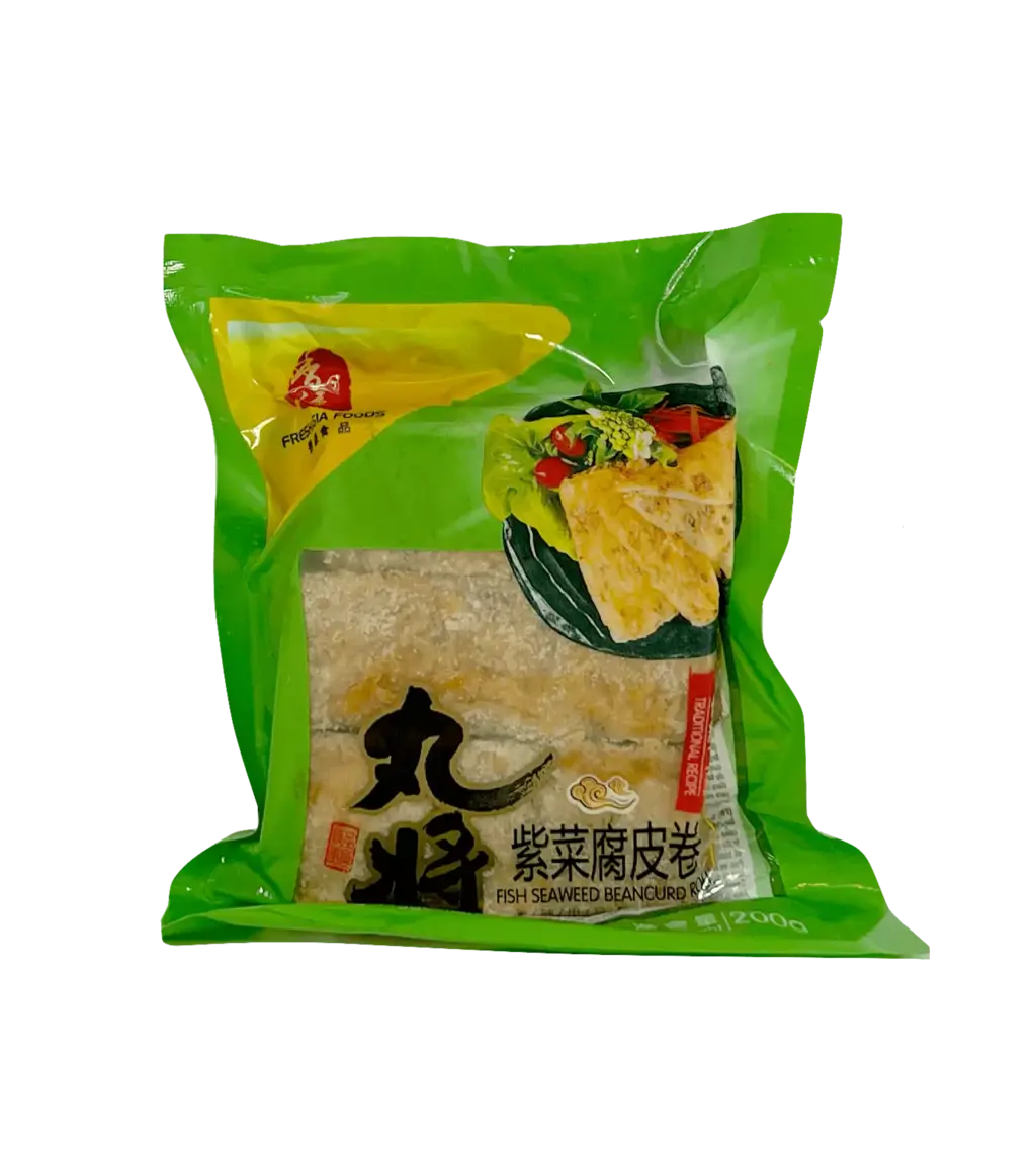 Seaweed Fish Beancurd Roll Frozen 200g WJ Freshasia China