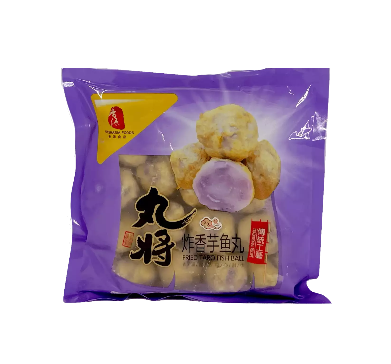 Stekt Taro Fish Ball Fryst 200g WJ Freshasia Kina