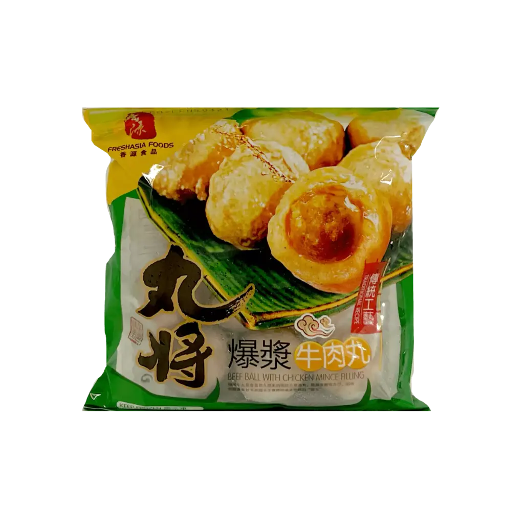 Nötköttbullar Med Kycklingfyllning Frysta 200g WJ Freshasia Kina