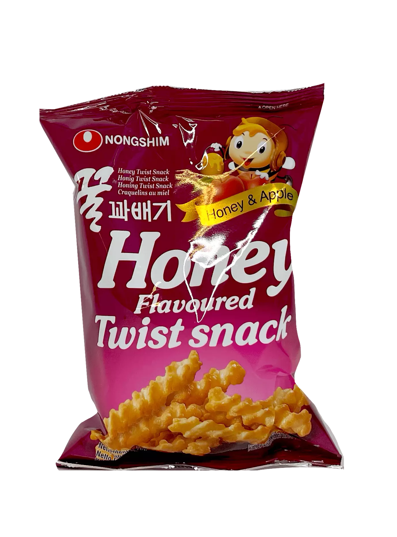 Snacks Honey Twist 75g Nongshim Korea