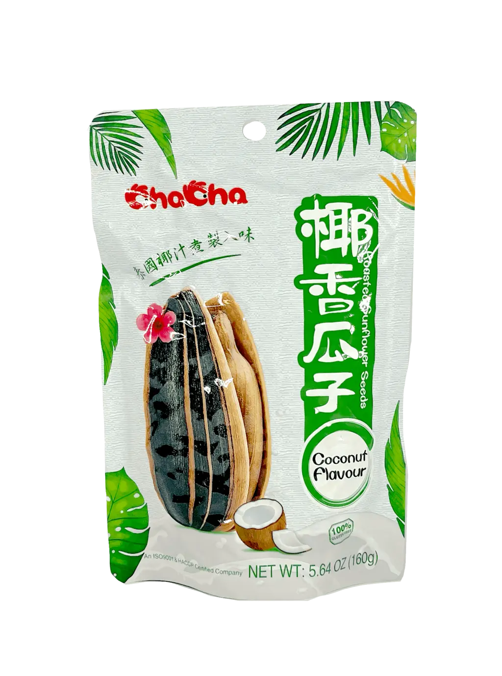 Solrosfrön Kokossmak 160g Cha Cha Kina