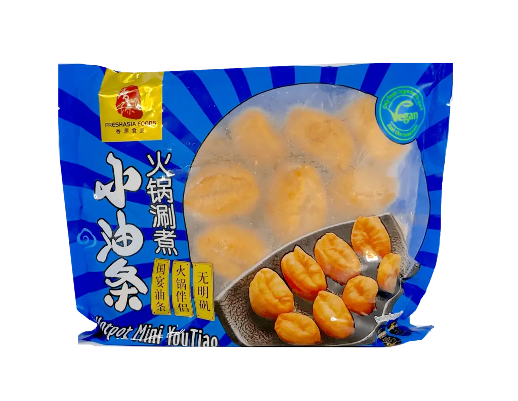 Hotpot Mini Friterade Bröd You Tiao Fryst 200 g Freshasia Kina