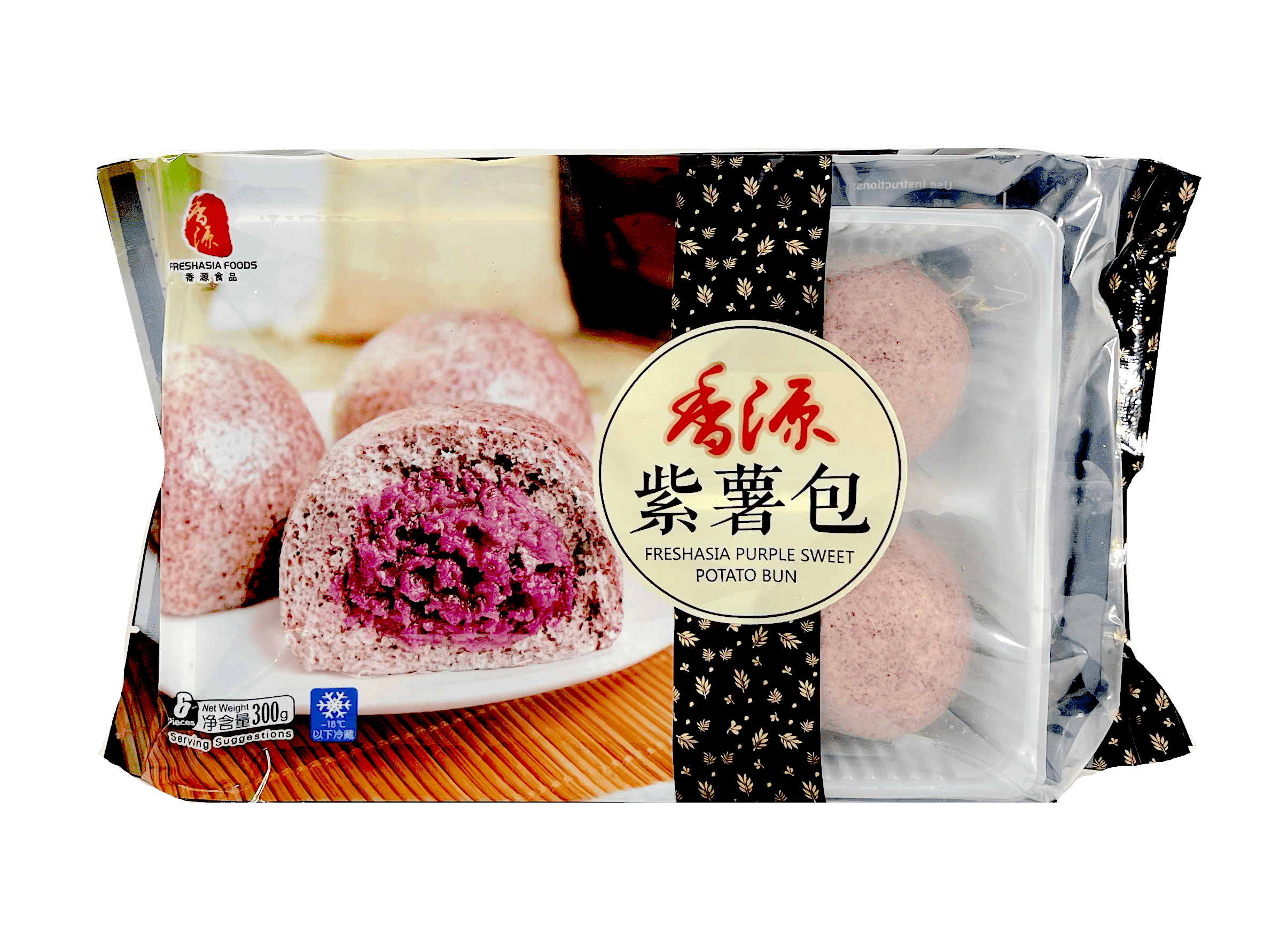 紫薯包 冷冻 300g 香源 中国