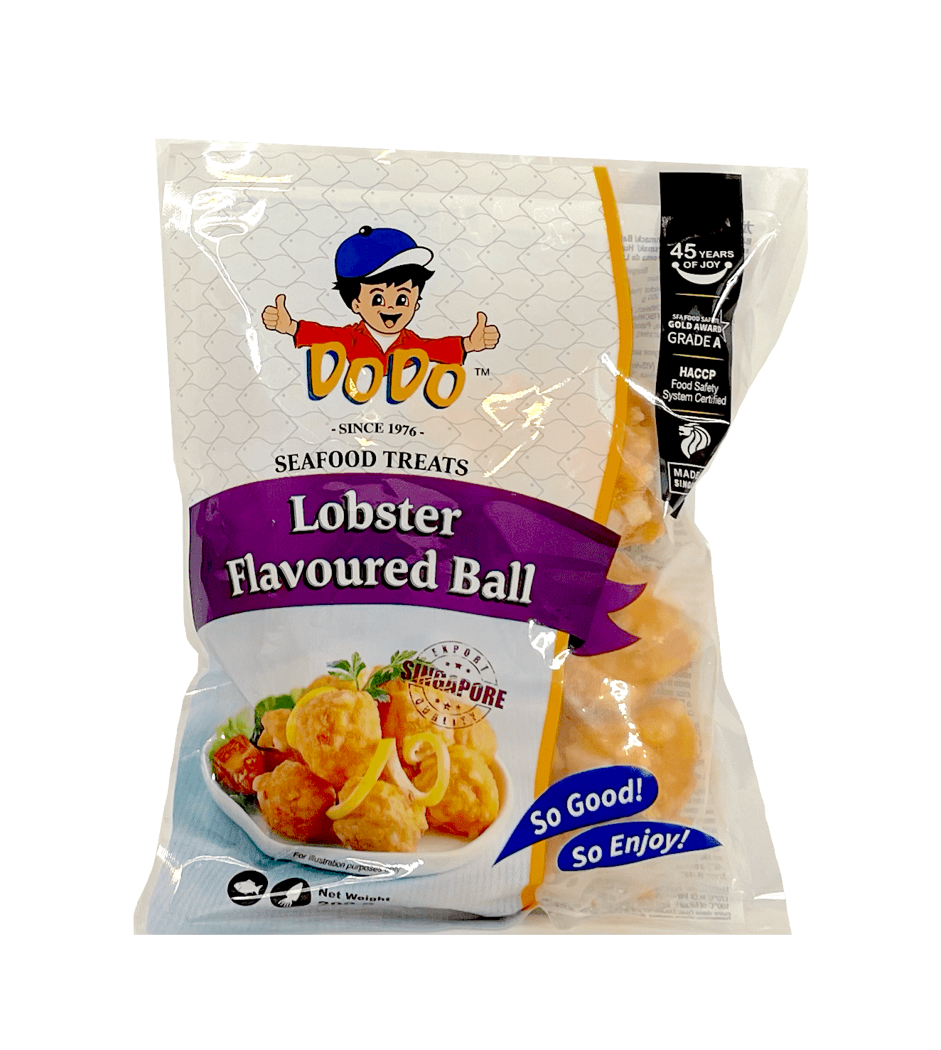 龙虾味丸 冷冻 200 克 Dodo 新加坡