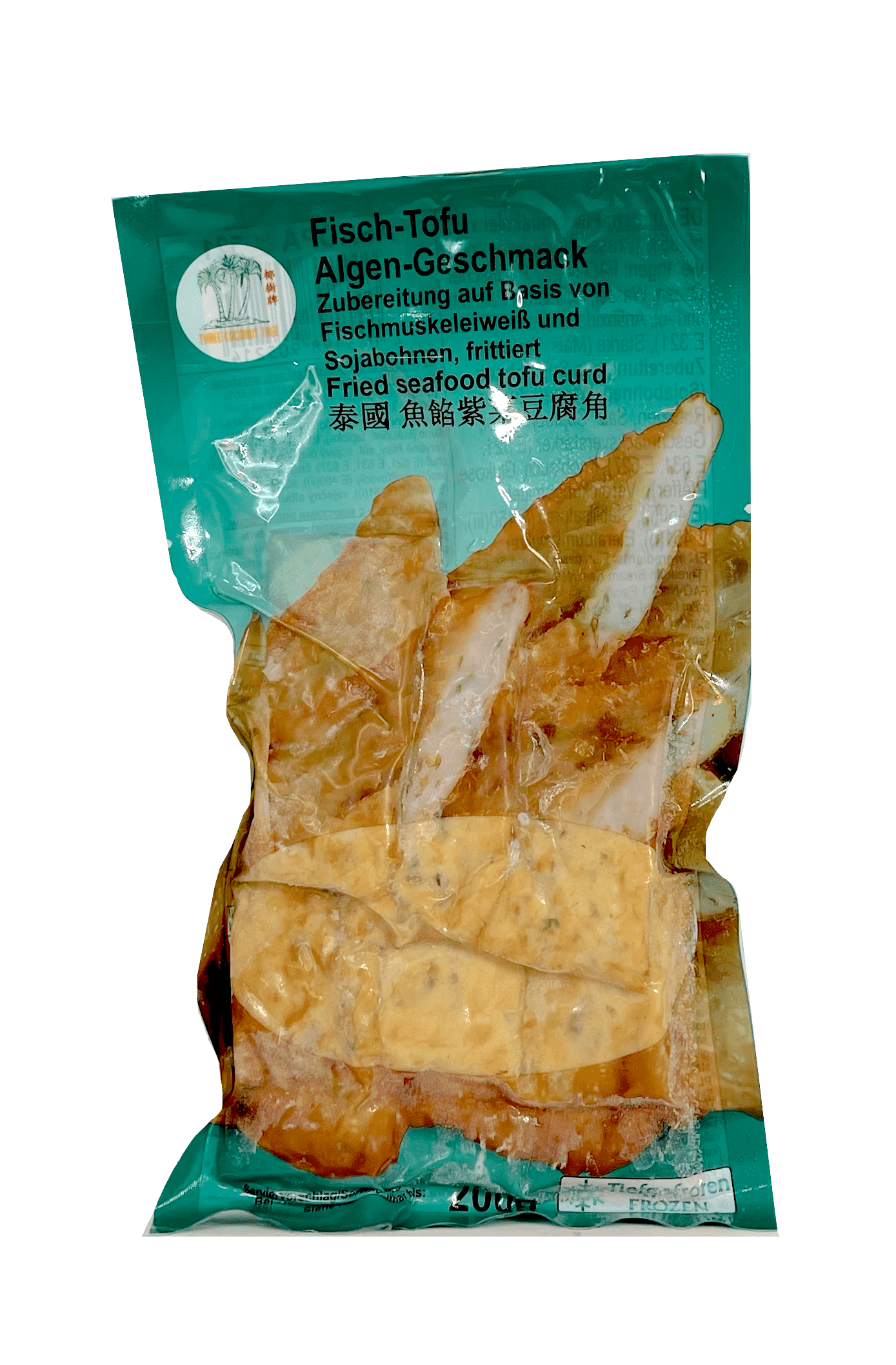 Fried Seafood Tofu Curd Frozen 200g TCT Thailand