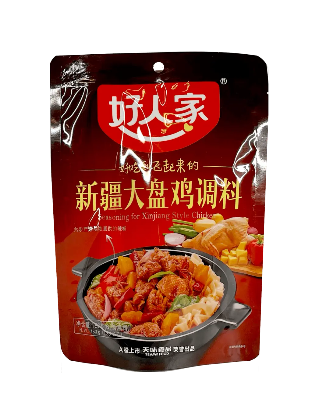 新疆大盘鸡调料 180g 好人家中国